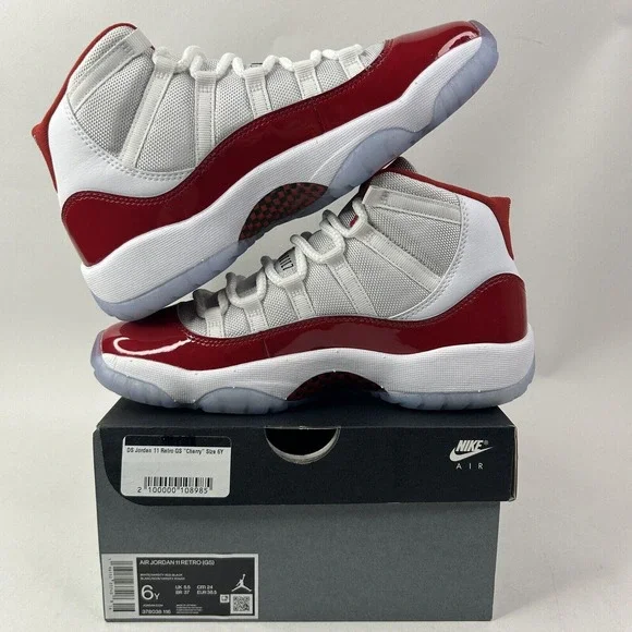 Nike Shoes Air Jordan 11 Retro GS “Cherry” 2024 - Picture 3 of 5